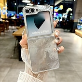 رخيصةأون جراب سامسونج-هاتف غطاء من أجل سامسونج جالاكسي زد فليب 7 زد فليب 6 Z Flip 5 Z Flip 4 Z Flip 3 غطاء خلفي ضد الصدمات مكتب  /  الأعمال الكمبيوتر الشخصي