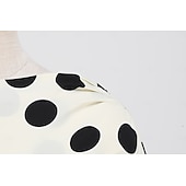 preiswerte Kleider-Retro Vintage 1950er Hepburn Kleid Ausgestelltes Kleid Tupfen Blume / Blumenmuster Kostüm Damen Maskerade Veranstaltung / Fest Junggesellinnenabschiedsparty Festival Erwachsene Kleid