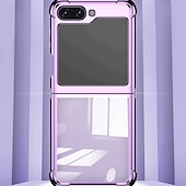 お買い得  サムスン用ケース-サムスン ギャラクシー Z フリップ 6 Z フリップ 5 Z フリップ 4 Z フリップ 3 用フォンケース ショックプルーフ プレーティング