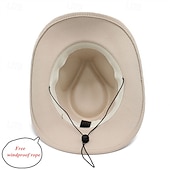 Χαμηλού Κόστους Καπέλο Fedora-Ανδρικά Καπέλο Ντέρμπι του Κεντάκι Καπέλο ηλίου Καπέλο καουμπόι Καπέλο Fedora Trilby Μαύρο Ρουμπίνι Μάλλινο Πεπαλαιωμένο Στυλ Μοντέρνα 18ος αιώνας Πολιτεία του Τέξας Καθημερινά Θεματικό κόμμα