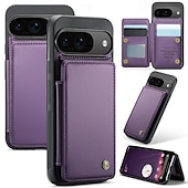זול תיק טלפון אחר-טלפון מגן עבור גוגל Pixel 9 Pro Pixel 9 Pro XL Pixel 8 Pro Pixel 8 פיקסל 9 כיסוי אחורי עם מעמד חריץ לכרטיס עמיד בזעזועים רטרו TPU PC