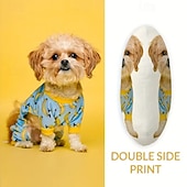 baratos Presentes Personalizados-Almofada Memorial de Presente Personalizada de Animal de Estimação Macia Aconchegante Impressão Duplex Lavável à Mão Design Contemporâneo Fechamento com Zíper Enchimento de Algodão Almofada