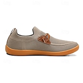 preiswerte Sneaker für Herren-Herren Leichte Barfußschuhe – Atmungsaktive Freizeitsneaker mit Slip-On Design für Gehen, Reisen und Alltag