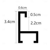 cheap Wall Accents-1pc Metal Frames Oil Painting Frames White Picture Frame Poster Frames for Wall DIY Diamond Frame with Accessories