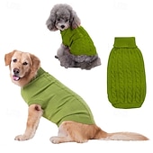 economico Maglioni-Cane Maglione Classico Inverno Caldo Di tendenza Confortevole All&#039;aperto Abbigliamento Quotidiano Interno Abbigliamento per Cani for Piccolo Medio Grande