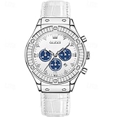 economico Orologi al quarzo-nuovo orologio da donna alla moda olevs cronografo calendario fosforescente orologio sportivo casual impermeabile da donna con diamanti incastonati