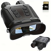 cheap Rangefinders &amp; Telescopes-4K Full-Color Infrared Night Vision Binoculars 36MP UHD Micro Light Enhanced 10X Optical 8X Digital Zoom  CMOS Sensor  for Hunting &amp; Shooting Suitable for Valentine&#039;S Day Christmas Gifts