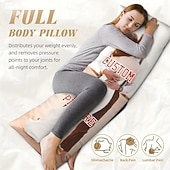 levne Personalizované textilie-Obal na tělový polštář k absolventskému dnu nejlepší dárek k promoci přidejte svůj obrázek osobní dárek fotografie design obrázku potah na polštář 1ks na zakázku