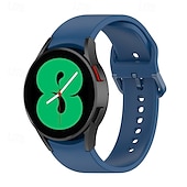 abordables Correas de reloj Samsung-Ver Banda para Samsung Galaxy 3 41mm Silicona Reemplazo Correa Ajustable Bucle en Solo Loop Pulsera