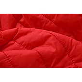 cheap Men&#039;s Downs &amp; Parkas-Men&#039;s Winter Coat Puffer Jacket Quilted Jacket Transition Jacket Pocket Cotton Pocket Vacation Daily Wear Date Regular Fashion Casual Comfortable Thermal Warm Fall &amp; Winter Solid / Plain Color Black