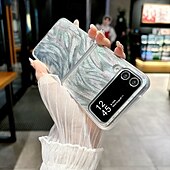 ieftine Carcasă Samsung-telefon Maska Pentru Samsung Galaxy Z Flip 7 Z Flip 6 Z Flip 5 Z Flip 4 Capac Spate Anti Șoc Retro PC
