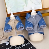 Недорогие Coats-Dog Cat Sweater Casual Daily Leisure Winter Warm Soft Comfortable Dailywear Casual Daily Cat Dog Husky Labrador Alaskan Malamute