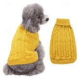economico Maglioni-Cane Maglione Classico Inverno Caldo Di tendenza Confortevole All&#039;aperto Abbigliamento Quotidiano Interno Abbigliamento per Cani for Piccolo Medio Grande