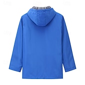 baratos casacos ativos femininos-Jaqueta de chuva feminina à prova d&#039;água jaqueta de caminhada jaqueta com capuz ao ar livre à prova de vento respirável secagem rápida absorção de suor leve agasalho casaco corta-vento parka caça pesca escalada