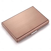 cheap Card Holders &amp; Cases-RFID Credit Card Holder Stainless Steel Credit Card Wallet Business Card Holder for Women Men