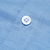 economico Camicie Elite da Uomo-Per uomo Camicia Palma All&#039;aperto Vacanza Bianco Blu Manica Lunga Collo ripiegato Estate Primavera Abbigliamento