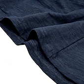 preiswerte Lässiges Henley-T-Shirt-3er-Pack Henley-Shirts für Herren, langärmlig, einfarbig, modisch, lässig, für Alltag und Freizeit, 3er-Pack, Henley-Shirts in Blau, Weiß und Schwarz, ideal für Sommer und Frühling,