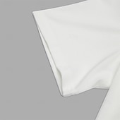 お買い得  ベーシックTシャツ-男性用 Tシャツ タートルネックシャツ 半袖 タートルネック 夏 春 平織り ファッション カジュアル 快適 ソフト 家 カジュアル 週末 ブラック ホワイト グレー メンズトップTシャツ