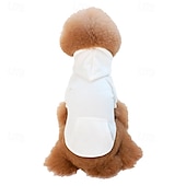billiga Hoodies-Hund Huvtröjor Mode Vinter Varm Mode Bekväm Utomhus Vardag Inomhus Hundkläder for Small Medium