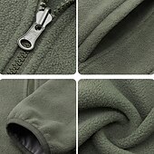baratos Casacos Leves, Polares &amp; Caminhada-Homens Jaqueta Softshell Jaqueta de Trilha Inverno Ao ar livre Térmico / Quente A Prova de Vento Impermeável Jaquetas 3-em-1 Jaqueta leve Jaqueta corta-vento Viajar Preto Vermelho Azul Marinho