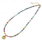 abordables Joyas para el cuerpo-Mujer Pulsera de tobillo Geométrico Elegante Resina Brazalete tobillo Joyas Multi Color Para Fiesta