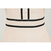 billiga Klänningar-Elegant Klassisk Femtiotal Klänningar A-linje Dam alla hjärtans dag Fest Datum Tebjudning Vuxna Klänning Vår &amp; sommar