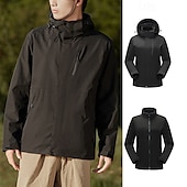 abordables Softshell, polares y chaquetas de montaña-Hombre Mujer Chaqueta Softshell Chaqueta para senderismo Invierno Al aire libre Retazos Mantiene abrigado Forro Polar Resistente al Viento Resistente al Agua Chaquetas 3-en-1 Chaqueta de Invierno