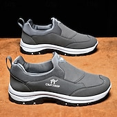 abordables Baskets-chaussures de randonnée à enfiler pour hommes – baskets d&#039;extérieur durables avec semelle antidérapante, conception légère et tissu respirant pour le trail et le camping