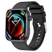 abordables Relojes inteligentes-Reloj inteligente T92 de moda para mujer, pulsera inteligente con control del ritmo cardíaco, del azúcar en sangre y de la temperatura corporal, NFC, llamadas por Bluetooth