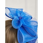 economico Fascinator-Piume  Fascinatori in rete  Cappelli  Copricapo con piuma  Cappello  Fiore 1 PC Matrimonio  Corsa di cavalli  Giorno delle donne Copricapo Abito da impressionare Abito da gara 2025