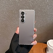 Недорогие Чехлы для Samsung-телефон Кейс для Назначение SSamsung Galaxy Z-сгиб 6 Кейс на заднюю панель Матовый матовый Защита от удара Ретро ПК