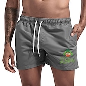 cheap Men&#039;s Boxer Swim Trunks-Men&#039;s Swim Trunks Swim Shorts Board Shorts Bathing Suit Drawstring Mesh Lining with Pockets Swimming Surfing Beach Water Sports Printed Summer Spring