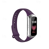 abordables Correas de reloj Samsung-Ver Banda para Samsung Galaxy Fit SM-R370 Silicona Reemplazo Correa Ajustable Correa Deportiva Pulsera