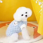 economico Maglioni-Cane Gatto Maglione Casual Quotidiano Tempo libero Inverno Caldo Morbido Confortevole Abbigliamento Quotidiano Casual Quotidiano Gatto Cane Husky Labrador Malamute dell&#039;Alaska