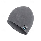 Χαμηλού Κόστους Καπέλο Beanie-Ανδρικά Γιούνισεξ Καπέλο Beanie Χειμερινά Καπέλα Σκούφοι 骷髅头毛线帽 Πλεκτό καπέλο Μαύρο Ρουμπίνι Ακρυλικές Ίνες Πλεκτό Ζεστός Καθημερινά Ρούχα Εξόδου Συμπαγές / Απλό χρώμα Ζεστό