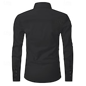 baratos Camisas Patrióticas 250-Homens American US Flag 4 de julho - 250º aniversário dos EUA Camisa casual camisa ocidental camisa de botão Manga Longa Ocidental Casual Casual Esporte Primavera Outono Aberto para a Lateral Abotoar