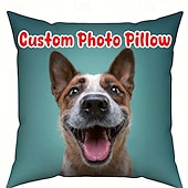 baratos Almofadas Personalizadas-Funda de Almofada Personalizada Melhor Presente de Formatura Adicione sua Imagem Presente Personalizado Foto Design Imagem Almofada Casual Funda de Almofada 1pc Feito Sob Medida