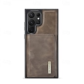 baratos Capa Samsung-Capa de Telefone para Samsung Galaxy S24 Ultra Plus S24 FE S23 Ultra Plus S22 Plus Ultra S21 Ultra S25 Capa Traseira com Suporte Magnético Carregamento Sem Fio Retro TPU PC