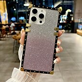 お買い得  iPhone用ケース-電話 ケース 用途 iPhone 16 Pro Max プラス iPhone 15 プロマックスプラス iPhone 14 13 12 11 Pro Max Plus Mini バックカバー スタンド付き ミラー ワイヤレス充電をサポート レトロ風 PC