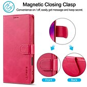 economico Cover per iPhone-telefono Custodia Per iPhone 16 Pro Max Plus iPhone 15 Pro Max Plus iPhone 14 13 12 11 Pro Max Plus Mini Copertina ribaltabile Con supporto A calamita Slot per schede Retrò TPU pelle sintetica