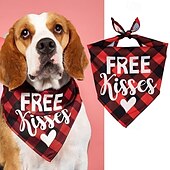 billige Bandanas og hatter-stilig hundebandana - mykt og absorberende kjæledyrskjerf for små mellomstore og store hunder og katter - perfekt kostymetilbehør