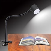 abordables Lampes de lecture-lampe de table à clip à LED lampe de lecture pour le travail &amp;lecture - protection des yeux alimentée par USB, gradation, correspondance des couleurs, broderie &amp;éclairage nail art 1pc