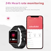 tanie Smartwatche-iMosi Q260 Inteligentny zegarek 1.83 in Inteligentny zegarek Bluetooth Monitorowanie temperatury Krokomierz Powiadamianie o połączeniu telefonicznym Kompatybilny z Android iOS Męskie Obsługa