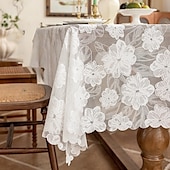preiswerte Tischdecken-Hochzeitstischdecken elegantes Design für anspruchsvolle Anlässe romantische Akzente für eine stimmungsvolle Atmosphäre perfekt für Hochzeiten, Empfänge und Bankette strapazierfähig, stilvoll und pflegeleicht