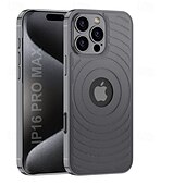 cheap iPhone Cases-Phone Case For iPhone 16 Pro Max Plus Back Cover Magnetic Support Wireless Charging Shockproof Retro TPU PU Leather
