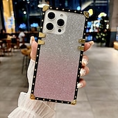 お買い得  iPhone用ケース-電話 ケース 用途 iPhone 16 Pro Max プラス iPhone 15 プロマックスプラス iPhone 14 13 12 11 Pro Max Plus Mini バックカバー スタンド付き ミラー ワイヤレス充電をサポート レトロ風 PC