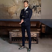 cheap Semi-Formal-Men&#039;s Black Patent Faux Leather Tassel Loafers – Velvet Accent Slip-On Dress Shoes for Wedding and Formal Wear