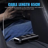 levne Nabíječky do auta-3cestná zásuvka do autozapalovače rozdělovač dual usb nabíječka do auta rozdělovač adaptér 5v 3.5a 120w univerzální zásuvka do zapalovače s LED světly vhodná pro telefony gps dvr nabíjení