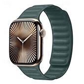 お買い得  Apple Watch Bands-Solo Loop と互換性があります Apple Watch ウォッチバンド 38mm 40mm 41mm 42mm 44mm 45mm 49mm マグネティッククラスプ 調整可 生地 交換用時計バンド のために iwatch Ultra 2 Series 9 8 7 SE 6 5 4 3 2 1