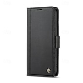 abordables Coques iPhone-téléphone Coque Pour iPhone 16 Pro Max Plus iPhone 15 Pro Max Plus iPhone 14 13 12 11 Pro Max Plus Mini Couvercle rabattable Avec Support Fente pour carte Antichoc Rétro TPU faux cuir